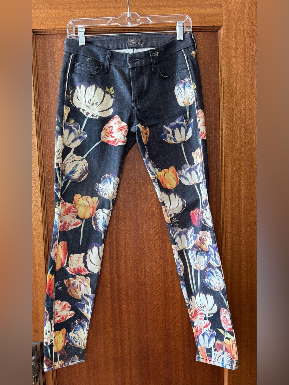 MOTHER jeans - The LOOKER “He Kissed Me Between the Gardenias & Daisies, size 26